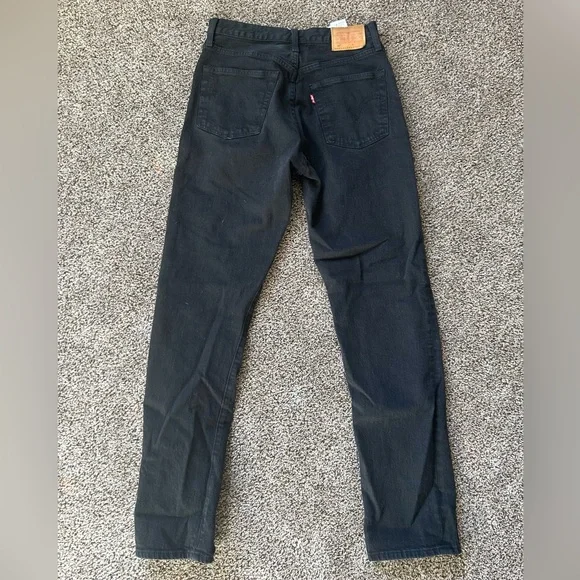 Levi’s 501 High Rise Black Jeans - Picture 4 of 4